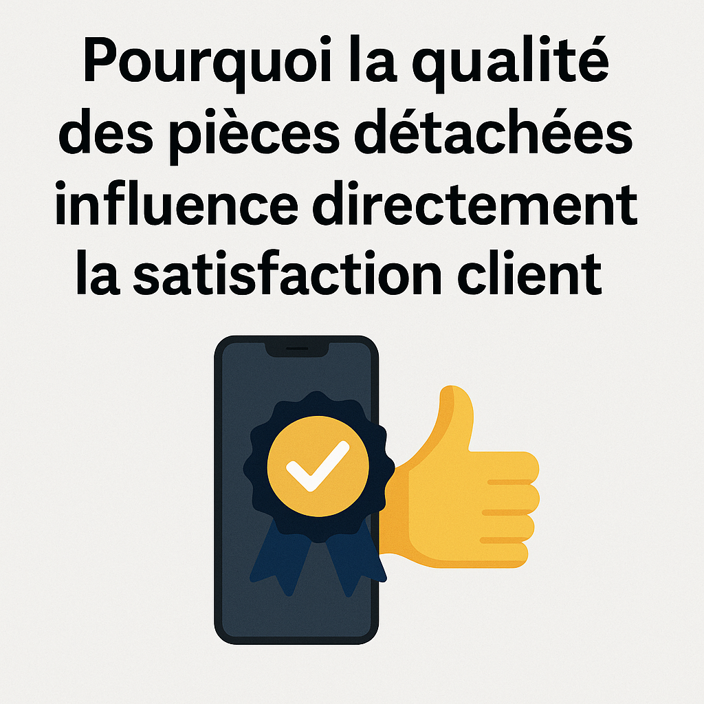La qualité supérieure des pièces détachées pour une satisfaction client optimale