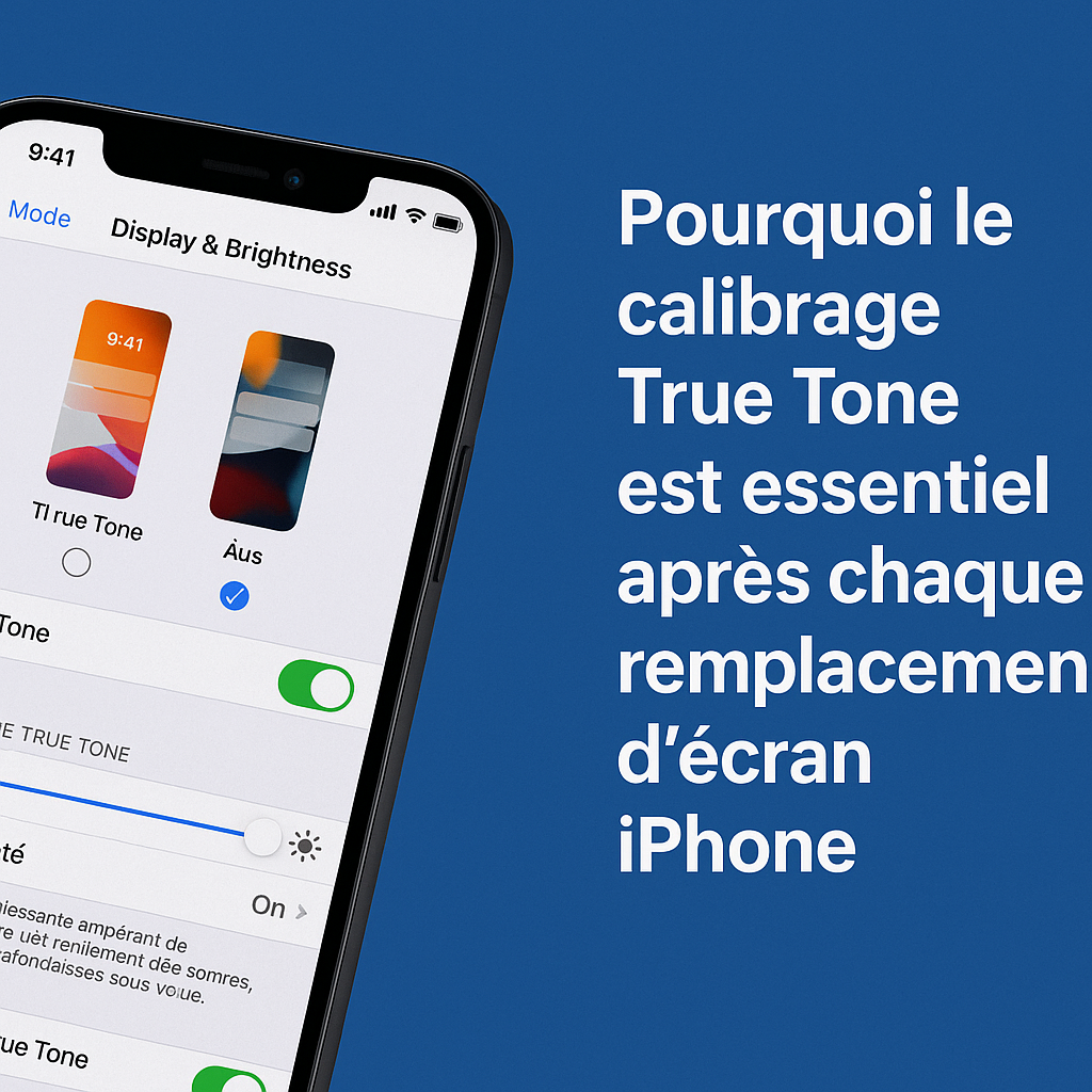 10 raisons d'effectuer le calibrage True Tone