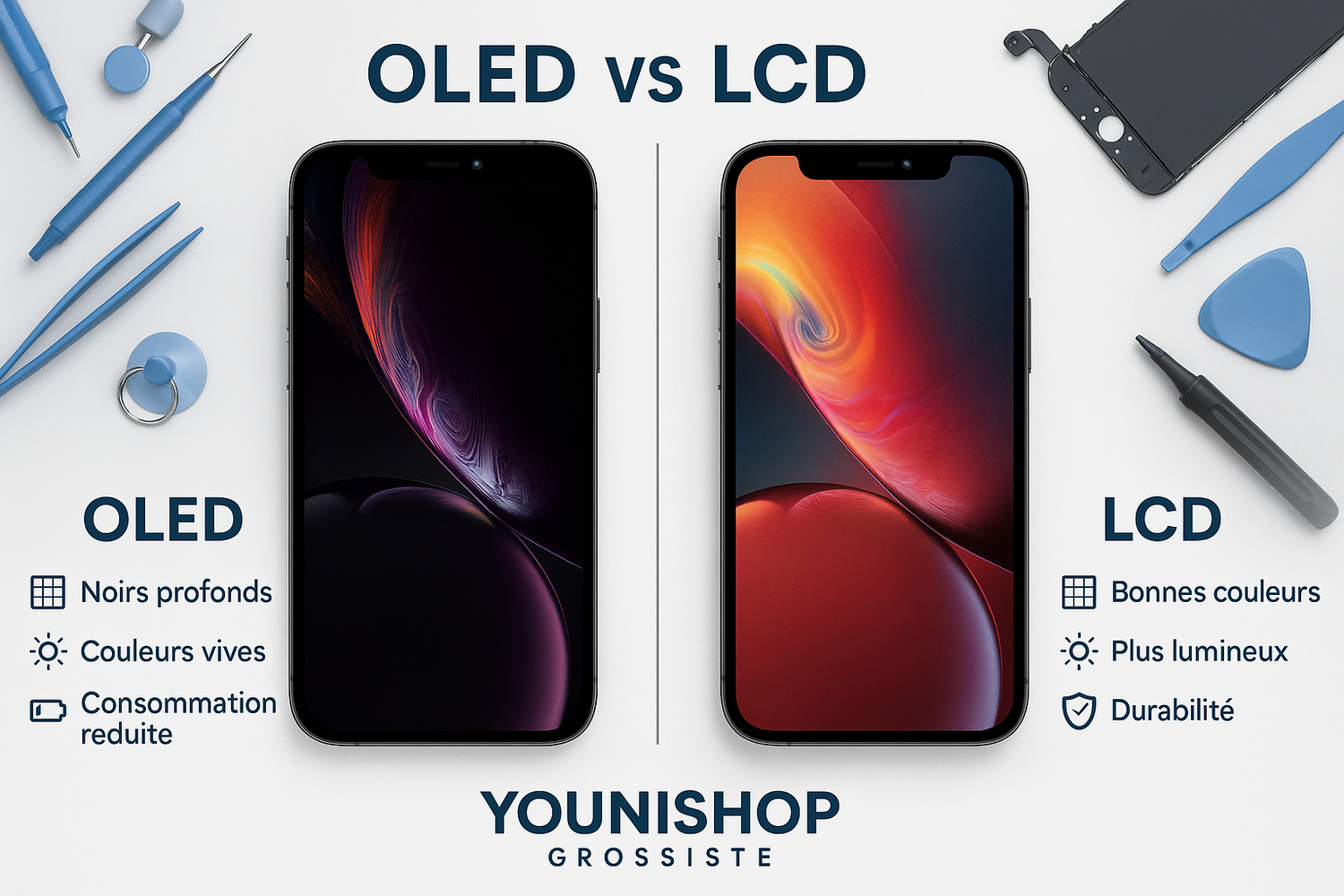 Le guide ultime pour choisir entre écran OLED ou écran LCD pour iPhone