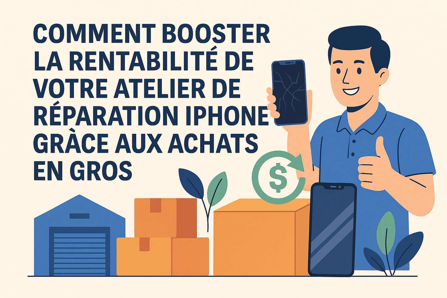 Le plus efficace: augmenter vos profits en achetant en gros
