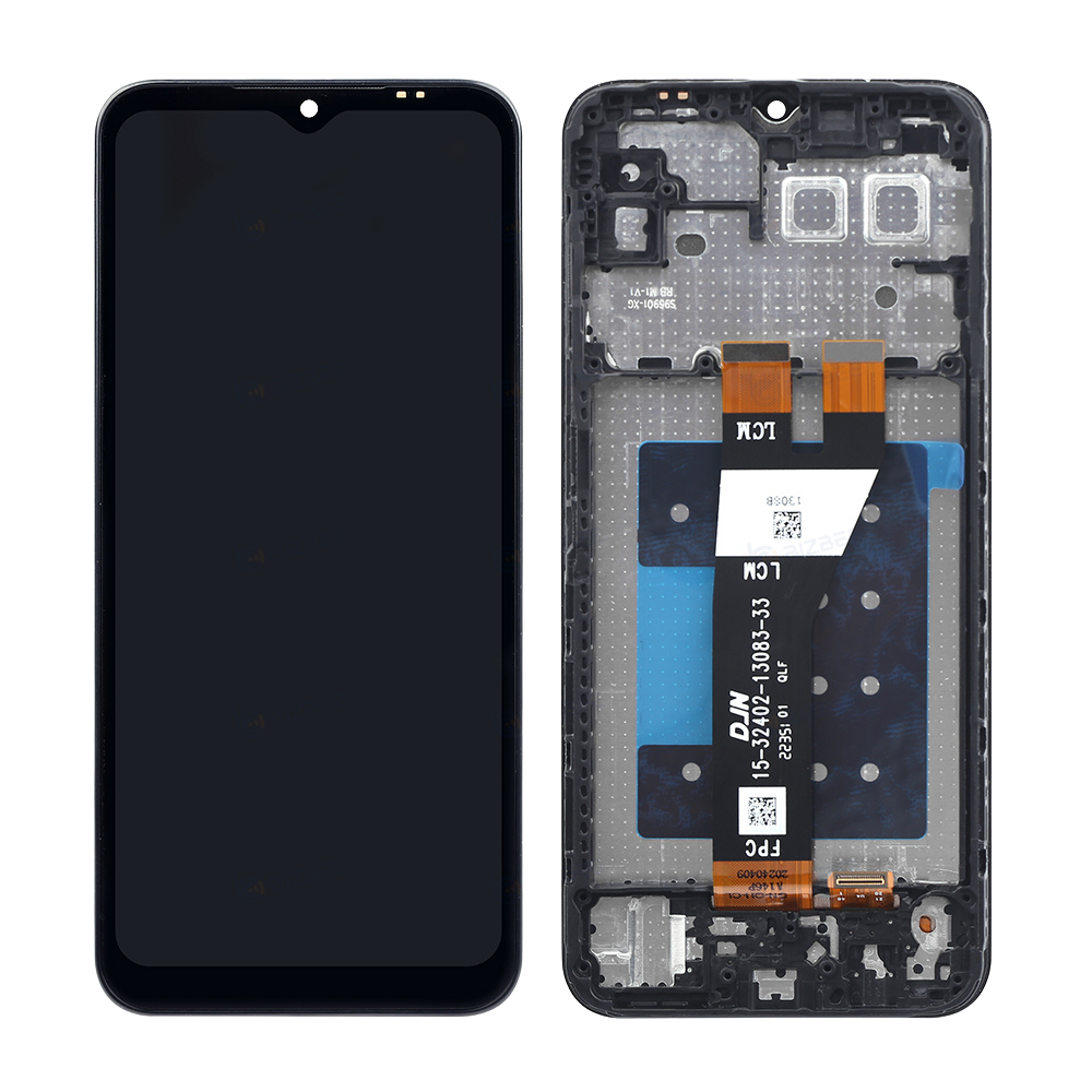 Samsung Ecran A14 5G (A146P/A146U) Avec Châssis OEM Matériel Noir