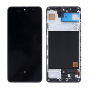 Samsung Ecran A51 4G (A515F/A515U) Avec Châssis Hard OLED Noir