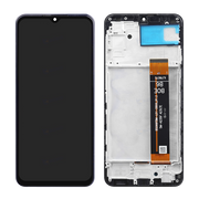 Samsung Ecran A23 4G (A235F/A235M) Avec Châssis OEM Matériel Noir