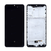 Samsung Ecran A31 (A315F) Avec Châssis Hard OLED Noir