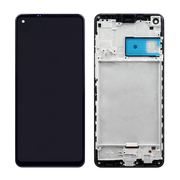 Samsung Ecran A21S (A217F/A217M) Avec Châssis OEM Matériel Noir