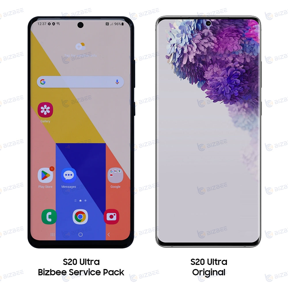 Samsung Ecran S20 Ultra 5G (G988B/G988U) Avec Châssis Soft OLED