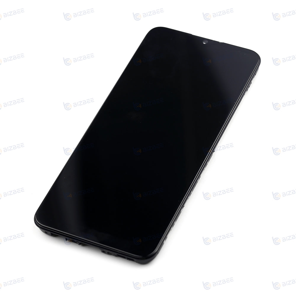 Samsung Ecran A03 (A035F) Avec Châssis OEM Matériel Noir (Petit Size)