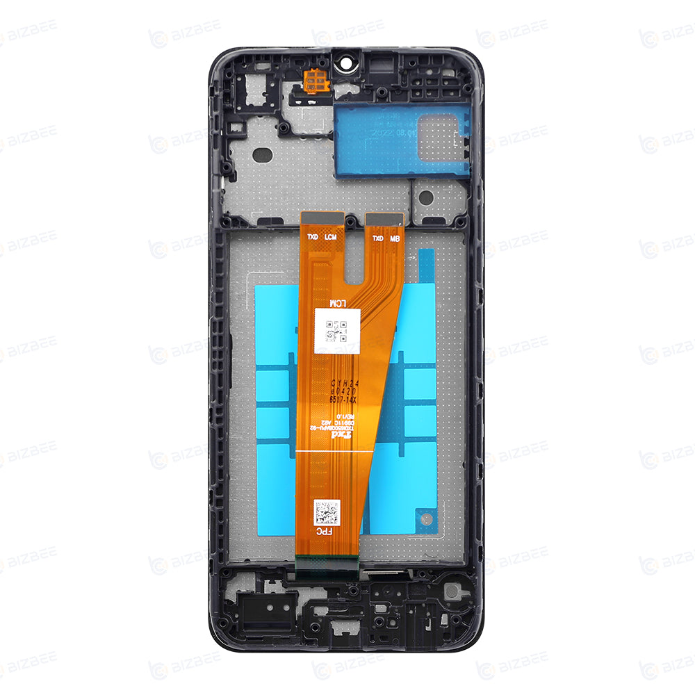 Samsung Ecran A04 (A045F/A045M) Avec Châssis OEM Matériel Noir