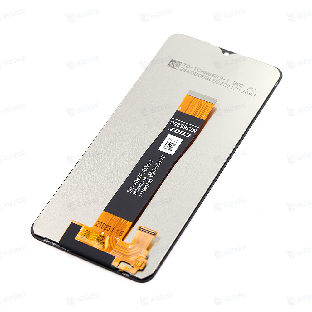 Samsung Ecran A04S (A047F) Avec Châssis OEM Matériel Noir