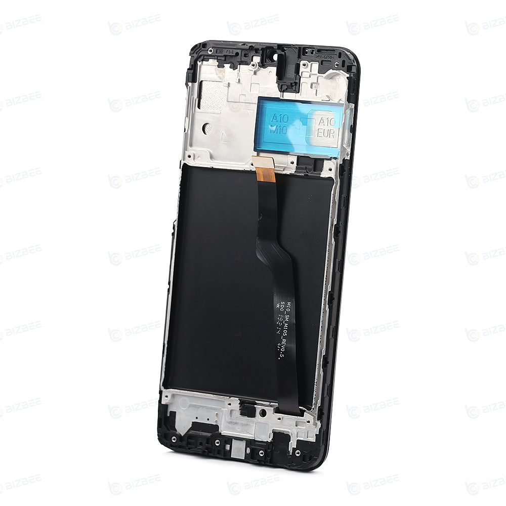 Samsung Ecran A10 (A105F/A105M/A105G) Avec Châssis OEM Matériel Noir