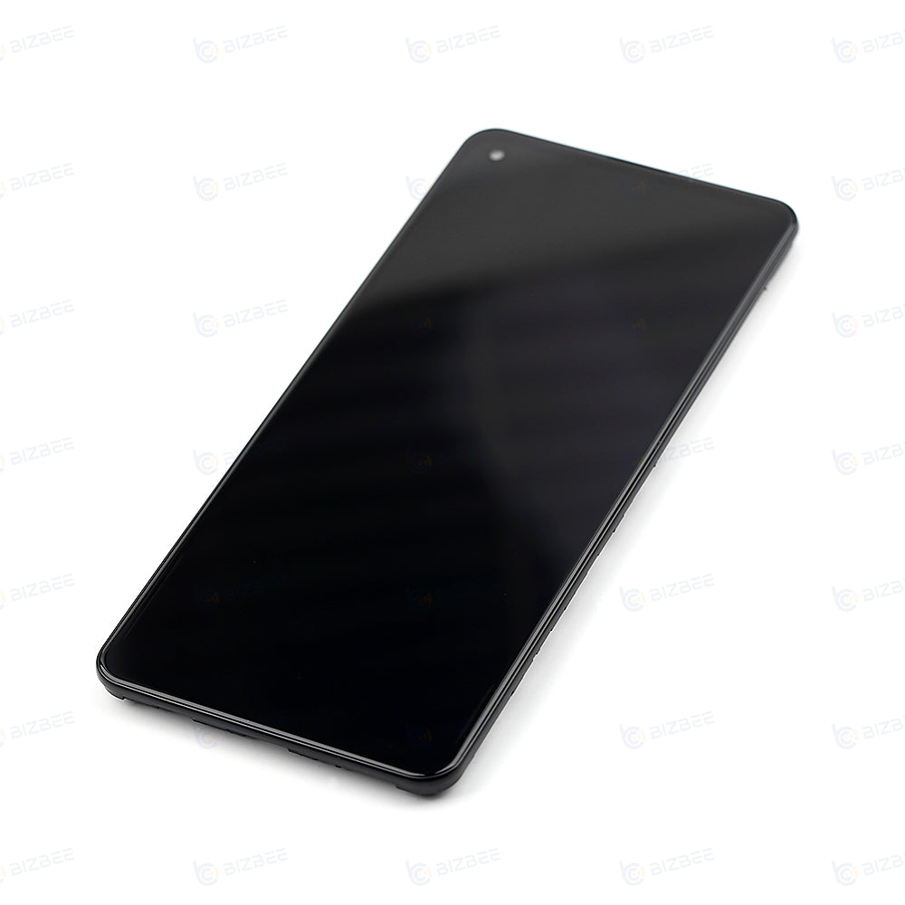 Samsung Ecran A21S (A217F/A217M) Avec Châssis OEM Matériel Noir