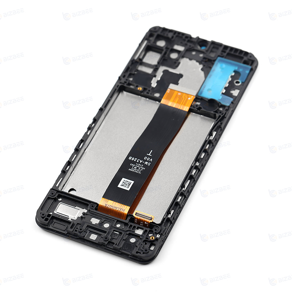 Samsung Ecran A32 5G (A326B/A326U/A326W) Avec Châssis OEM Material Noir