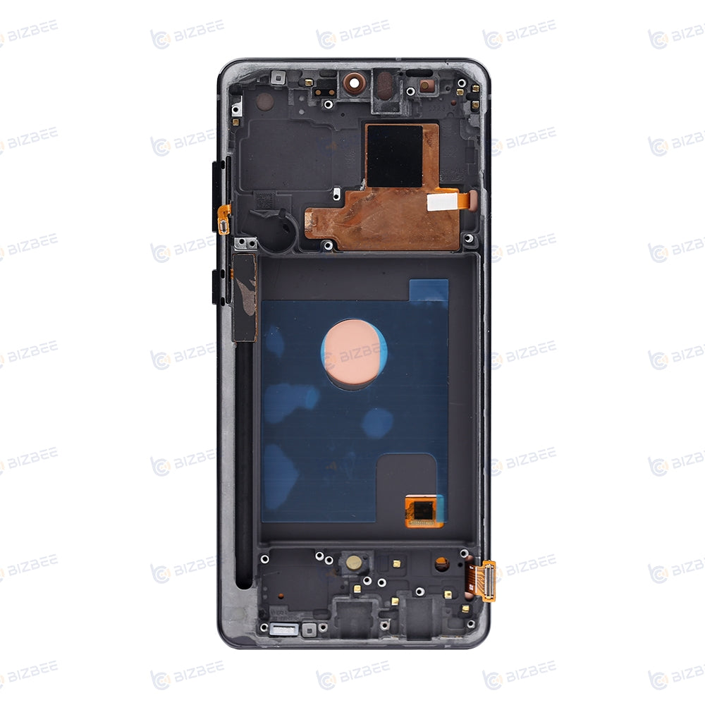 Samsung Ecran Note 10 Lite (N770F) Avec Châssis Soft OLED Noir