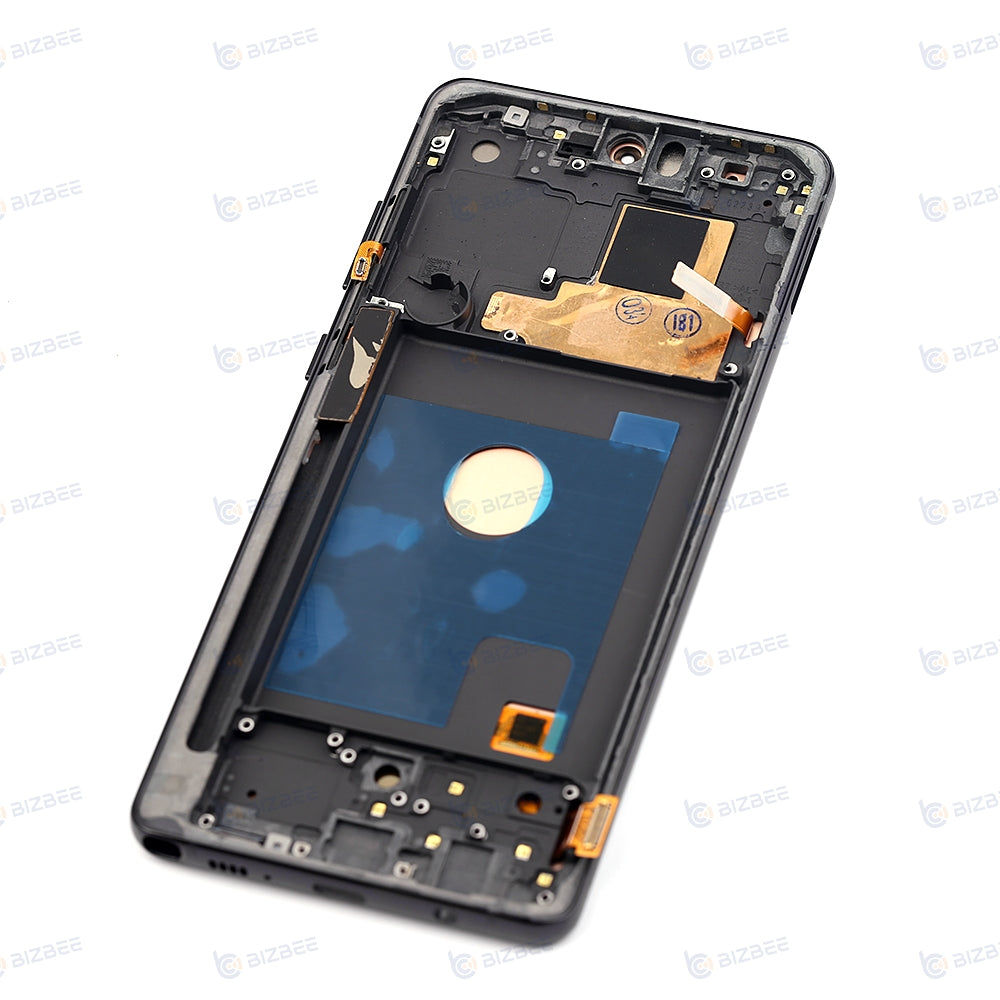 Samsung Ecran Note 10 Lite (N770F) Avec Châssis Soft OLED Noir