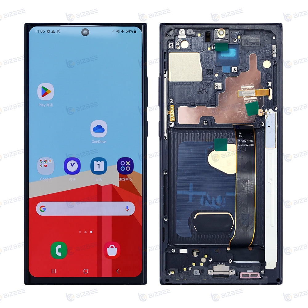 Samsung Ecran Note 20 Ultra 5G (N986B/N986U) Avec Châssis Soft OLED