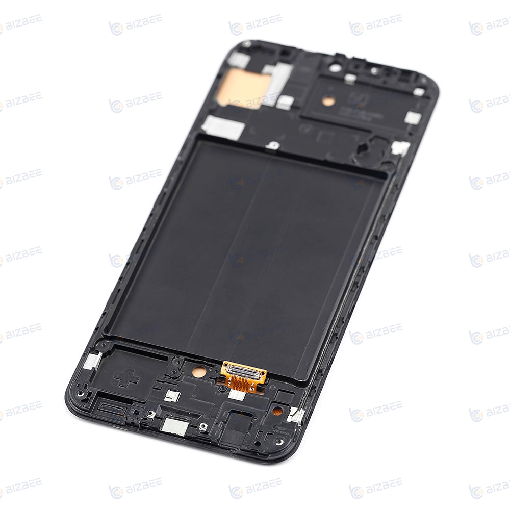 Samsung Ecran A30 (A305F) Avec Châssis Hard OLED Noir