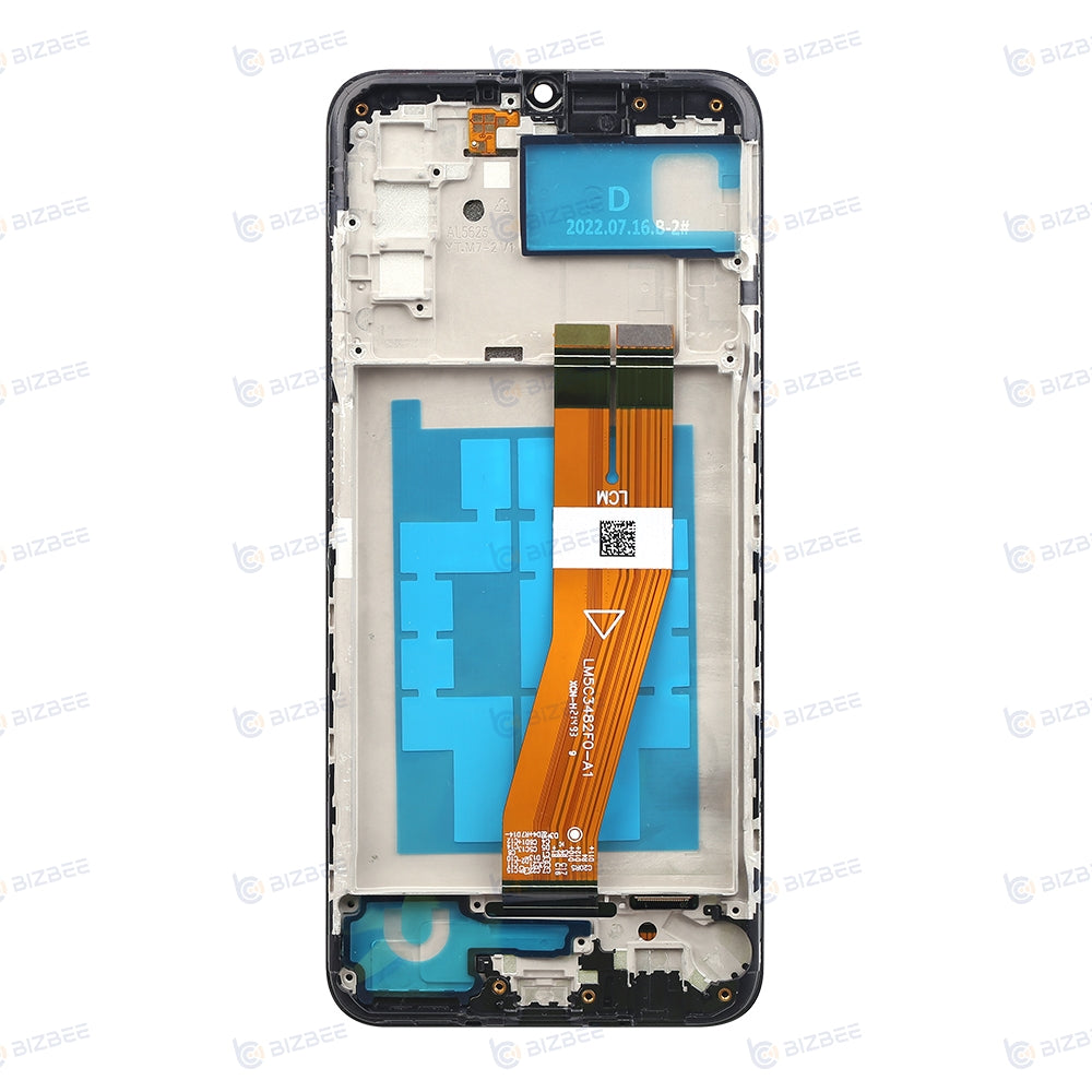 Samsung Ecran A03S (A037F) Avec Châssis OEM Matériel Noir