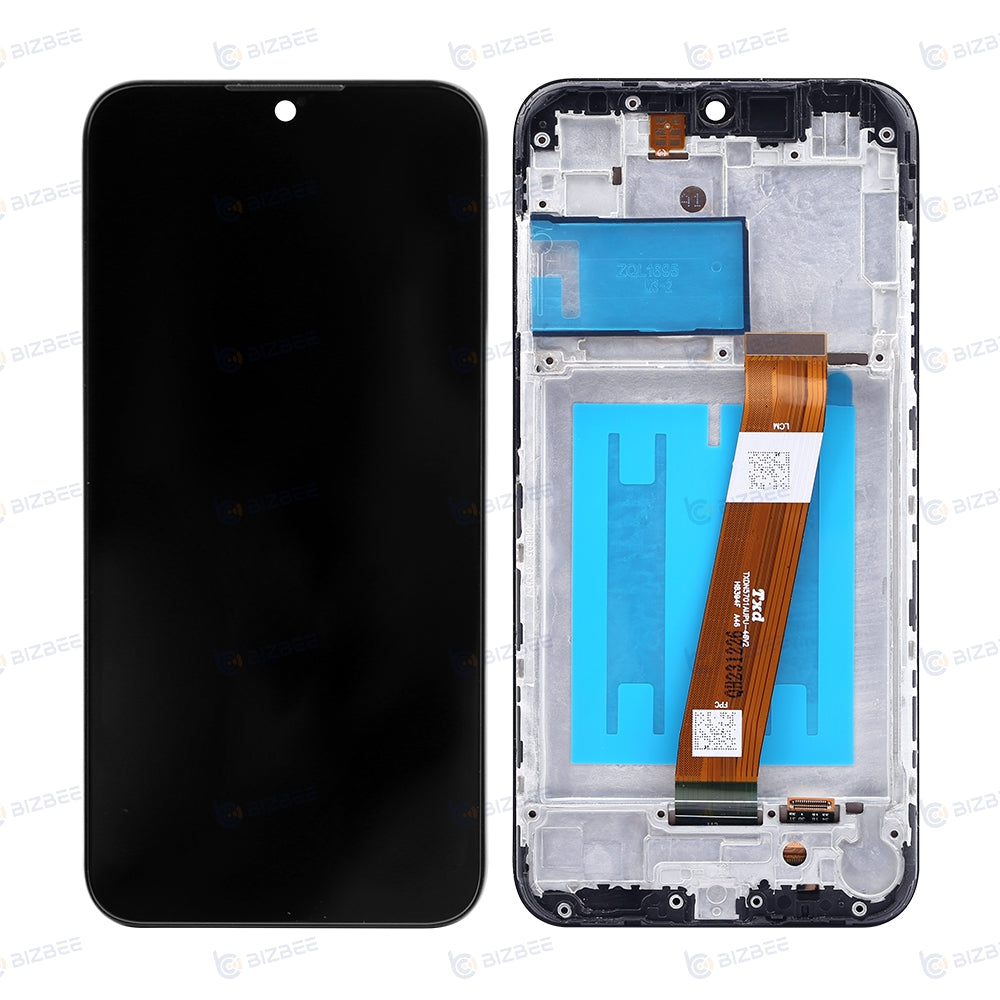 Samsung Ecran A01 (A015F) Avec Châssis OEM Matériel Noir