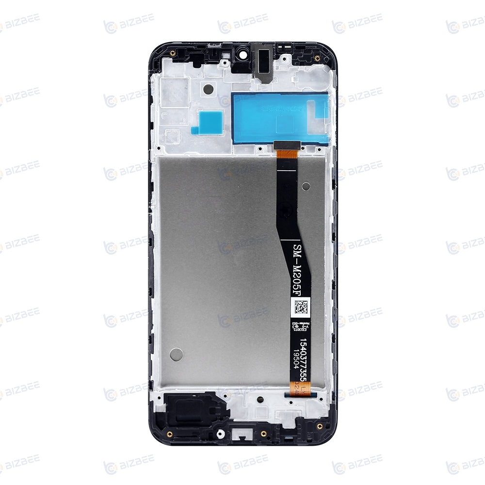 Samsung Ecran M20 (M205) Avec Châssis OEM Matériel Noir