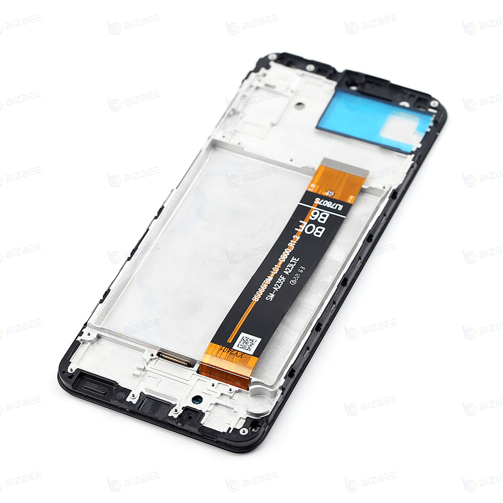 Samsung Ecran A23 4G (A235F/A235M) Avec Châssis OEM Matériel Noir