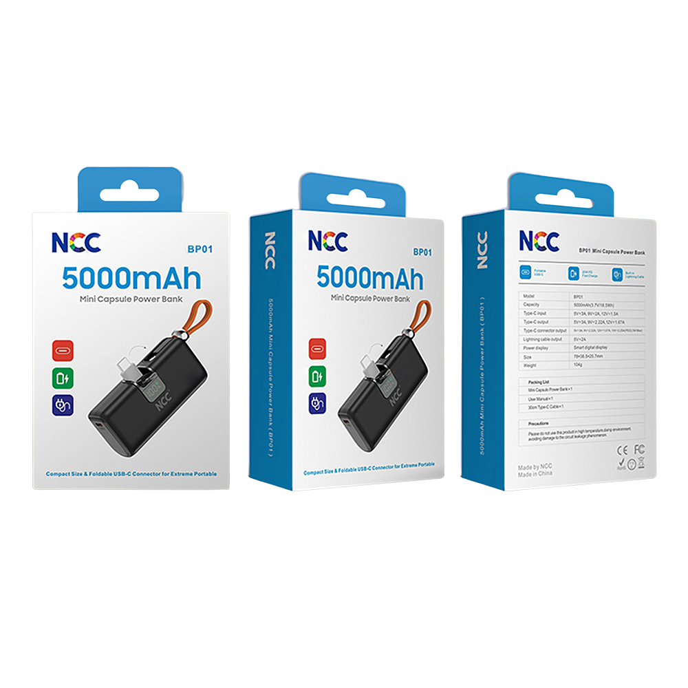 BATTERIE EXTERNE BP01 5000mah