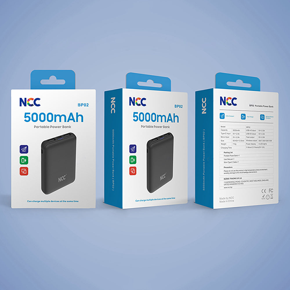 BATTERIE EXTERNE BP02 5000mah