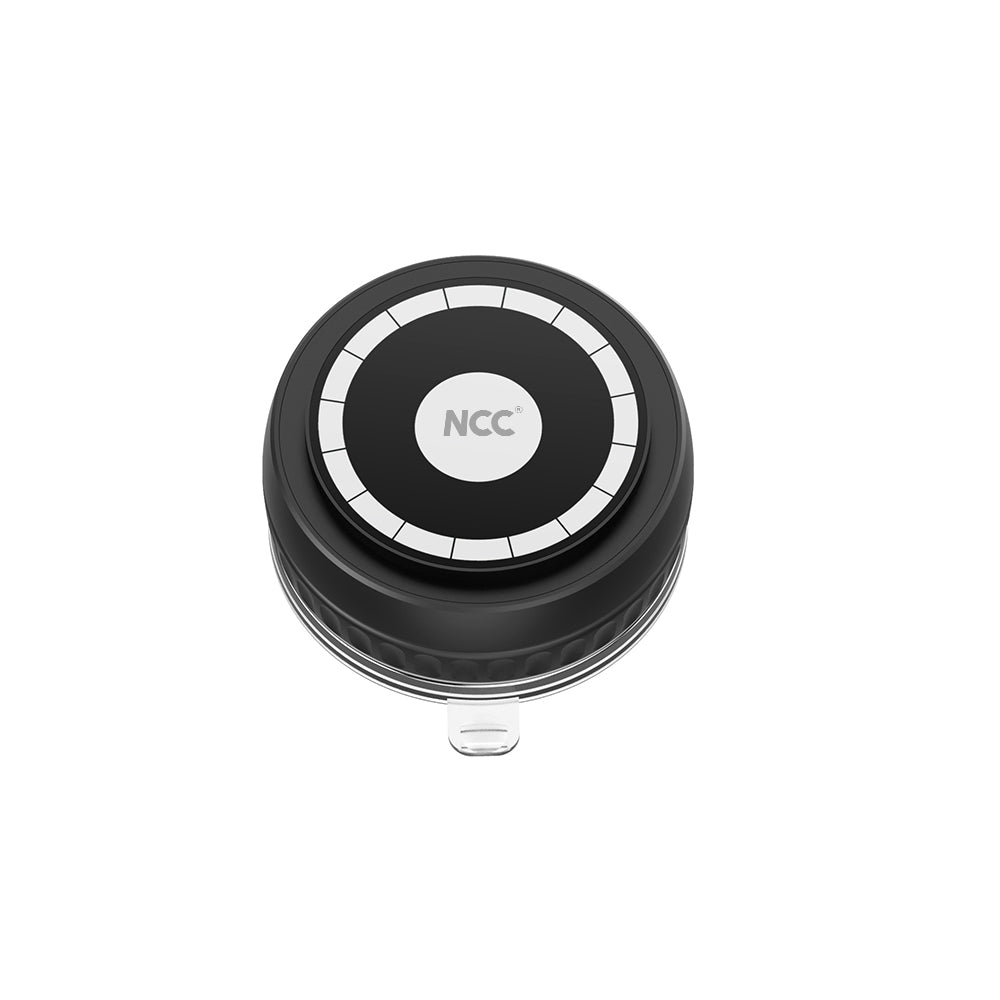 CH15 Support de disque magnétique pour voiture Noir