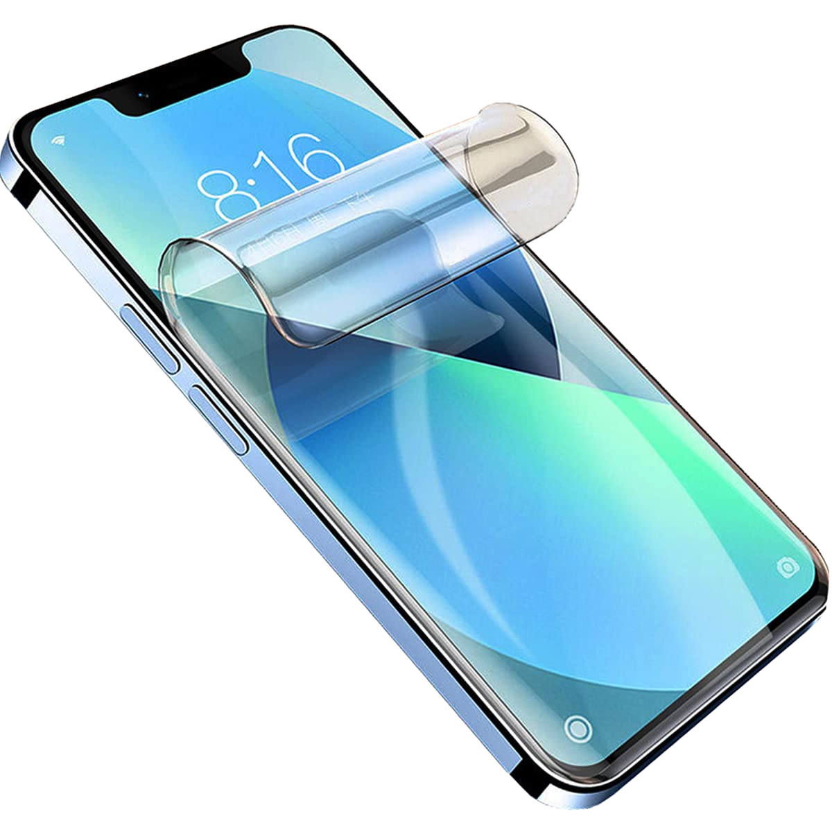 protection d'écran iPhone hydrogel transparent