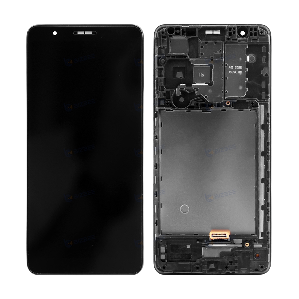 Samsung Ecran A01 Core (A013F/A013M/A013G) Avec Châssis OEM Matériel Noir