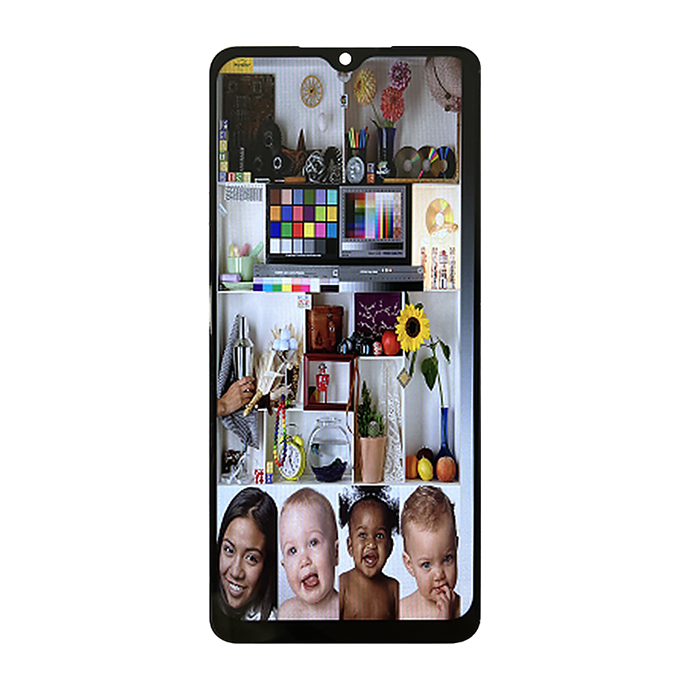 Samsung Ecran A02 (A022F/A022M) Avec Châssis OEM Matériel Noir