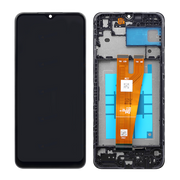 Samsung Ecran A04 (A045F/A045M) Avec Châssis OEM Matériel Noir