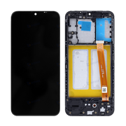 Samsung Ecran A10E (A102U/A102W) Avec Châssis OEM Matériel Noir