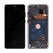 Samsung Ecran Note 10 Lite (N770F) Avec Châssis Soft OLED Noir