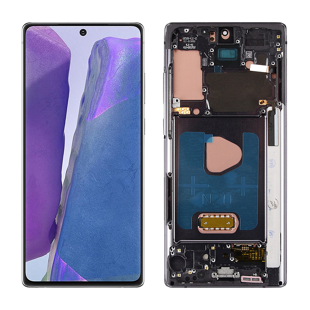 Samsung Ecran Note 20 4G/5G (N980F) Avec Châssis Soft OLED