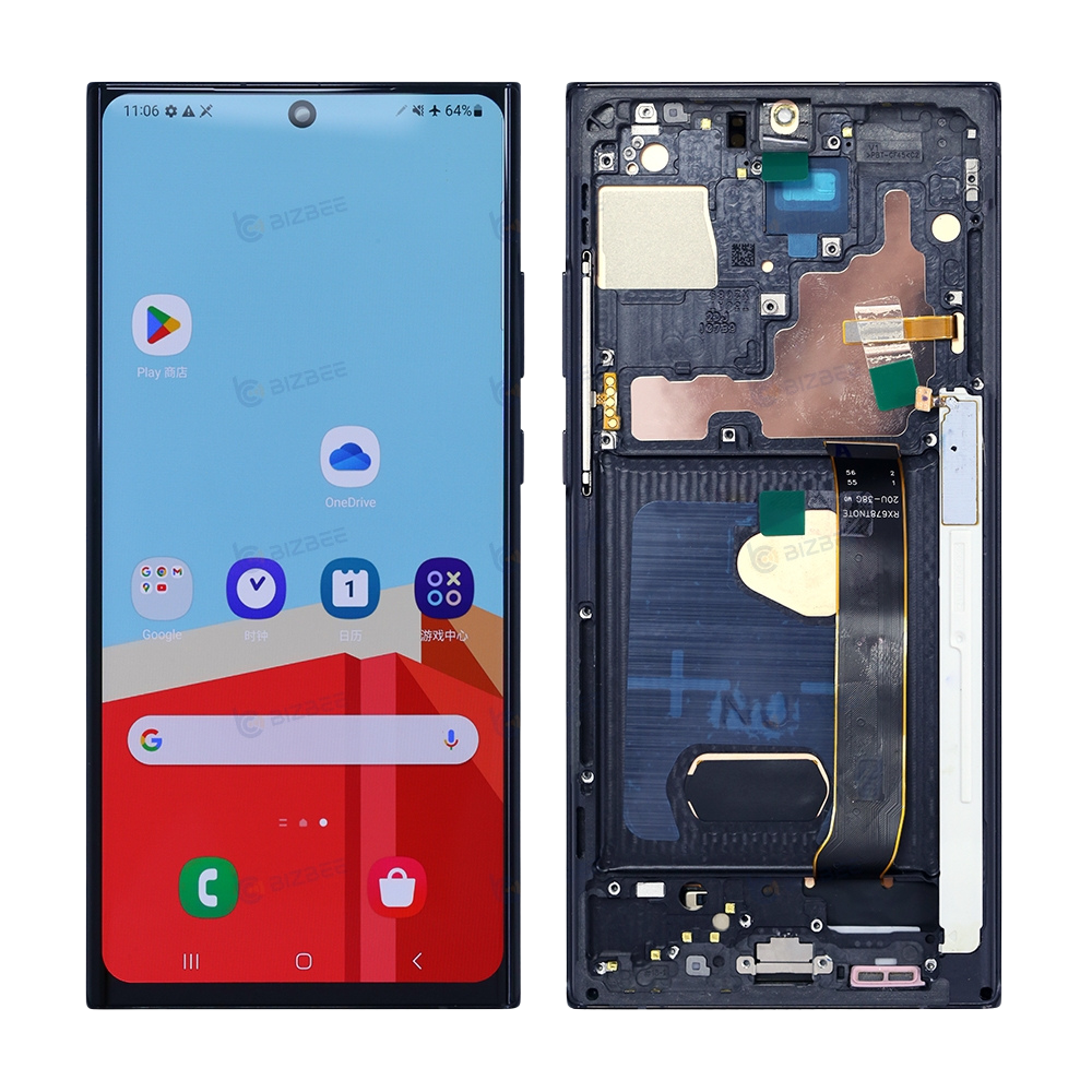 Samsung Ecran Note 20 Ultra 5G (N986B/N986U) Avec Châssis Soft OLED