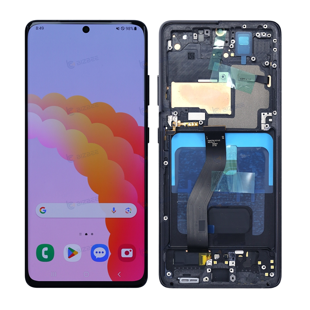 Samsung Ecran S21 Ultra 5G (G998B/G998U) Avec Châssis Soft OLED