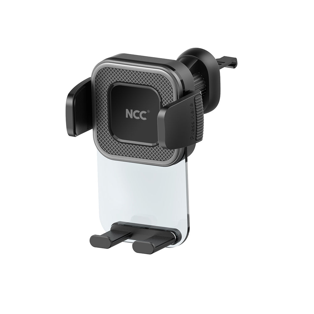 Support de voiture transparent à crochet Noir