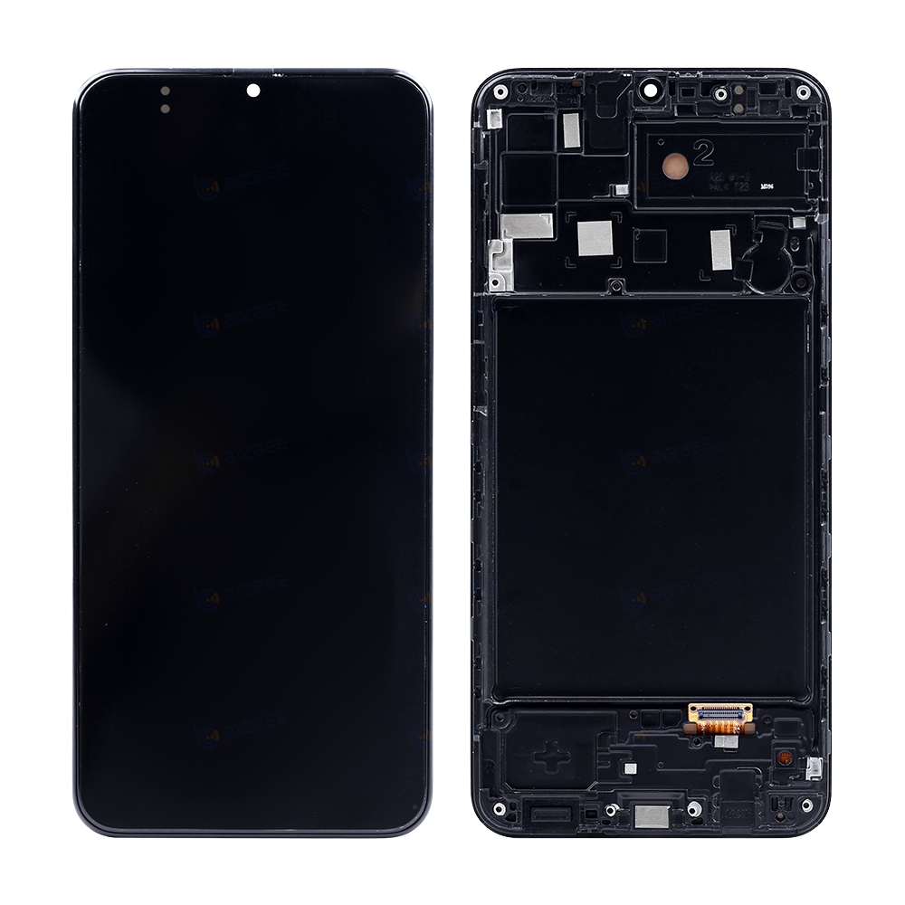 Samsung Ecran A20 (A205F/A205G/A205W) Avec Châssis Hard OLED Noir