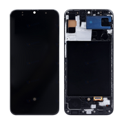Samsung Ecran A30S (A307F) Avec Châssis Hard OLED Noir
