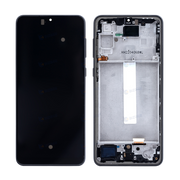 Samsung Ecran A33 5G (A336B/A336M) Avec Châssis Hard OLED Noir