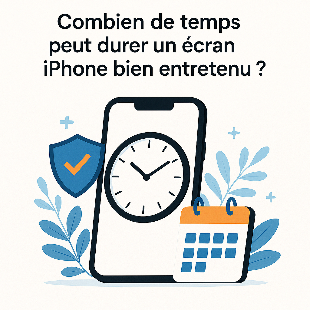 Déterminez la durée de vie moyenne d'un écran iPhone avec un entretien approprié