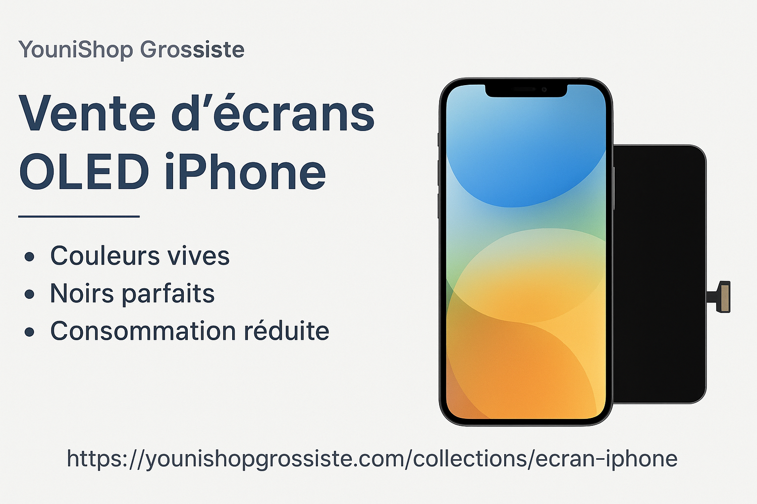 Vente d’écrans OLED iPhone – YouniShop Grossiste