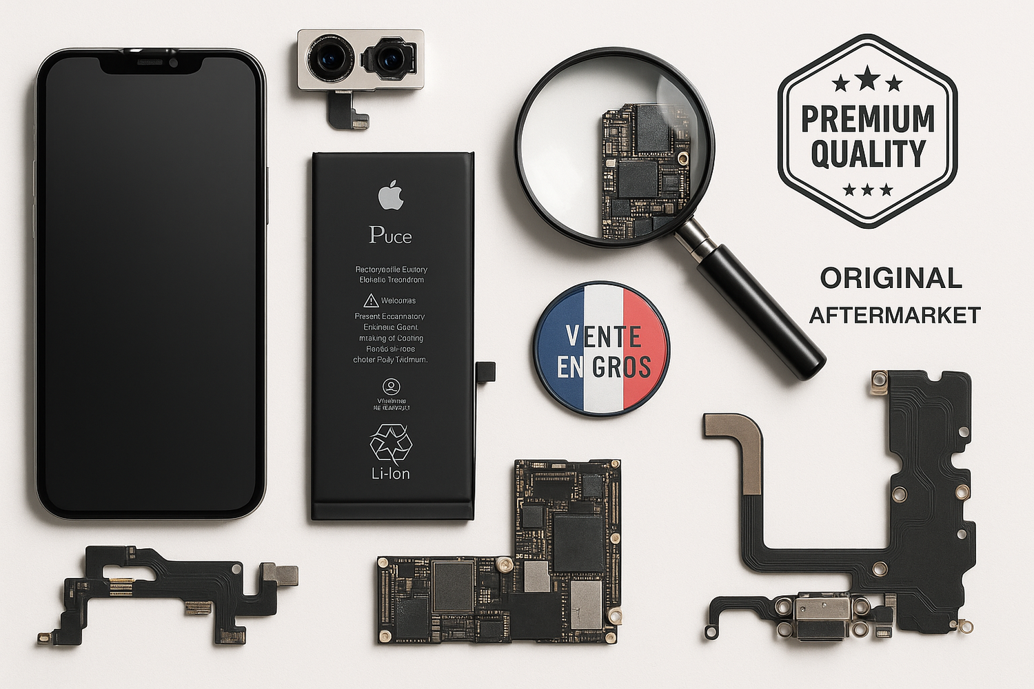 Pièces détachées iPhone : quelle qualité privilégier pour vos clients ?