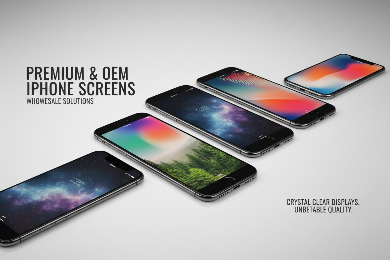 Vente d’écrans iPhone – Qualité Premium & OEM | YouniShop Grossiste