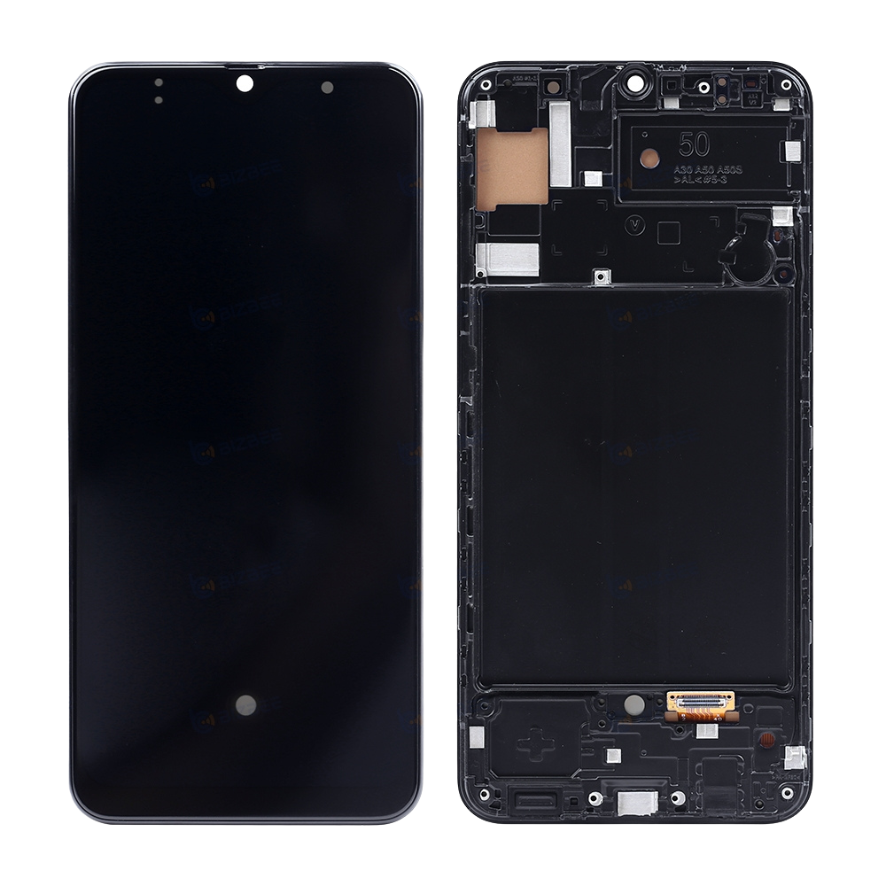 Samsung Ecran A50S (A507F) Avec Châssis Hard OLED Noir
