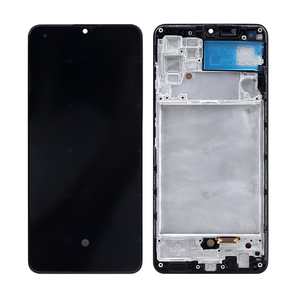 Samsung Ecran A32 4G (A325F/A325M) Avec Châssis Hard OLED Noir