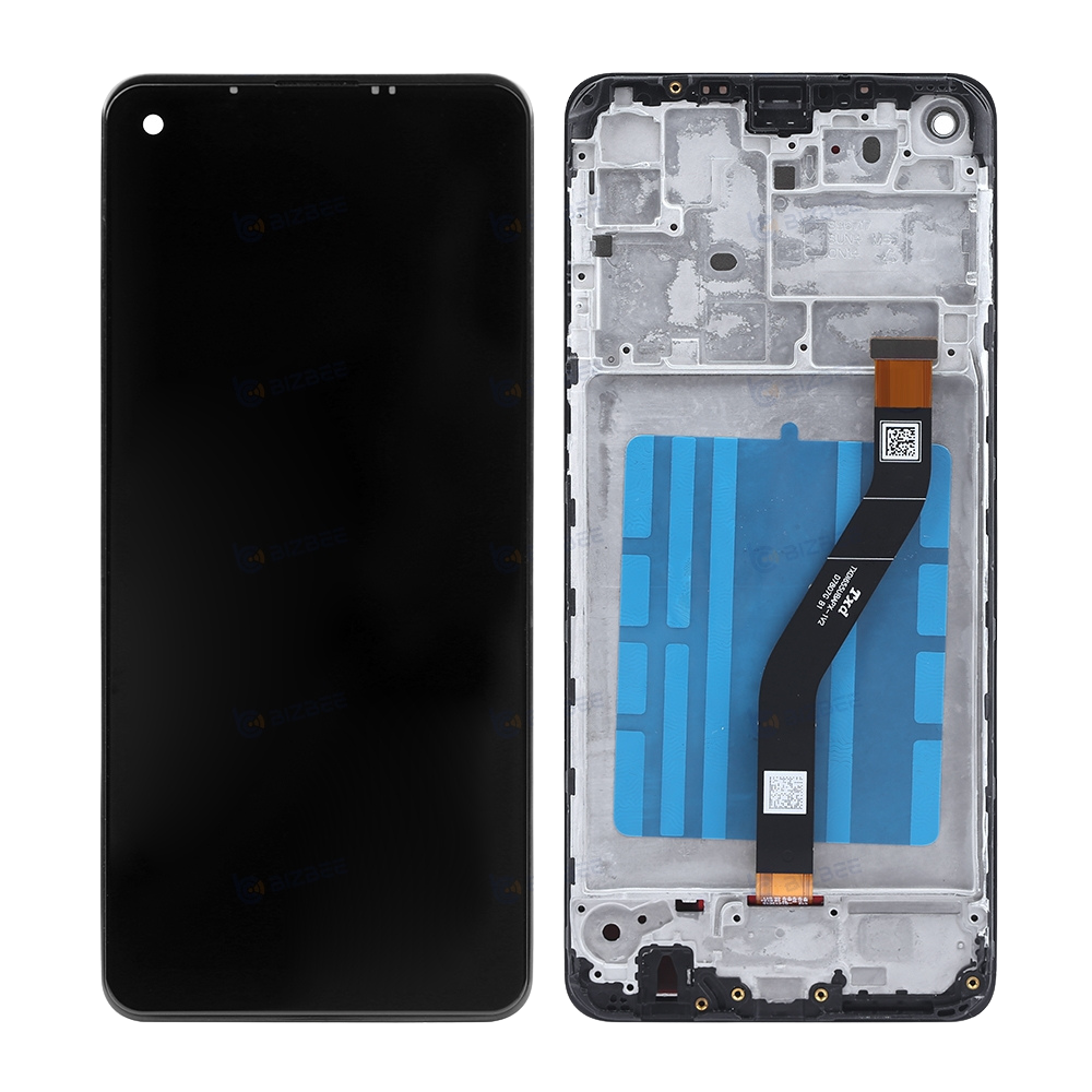 Samsung Ecran A21 (A215U/A215W) Avec Châssis OEM Matériel Noir