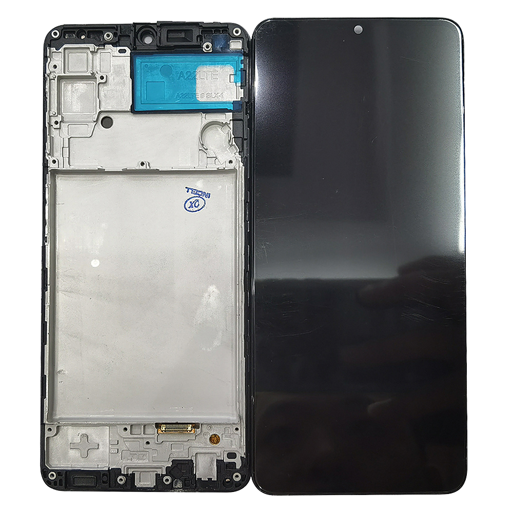 Samsung Ecran A22 4G (A225F/A225M) Avec Châssis Incell Noir