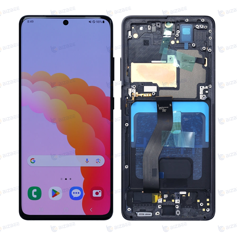 Samsung Ecran S21 Ultra 5G (G998B/G998U) Avec Châssis Soft OLED