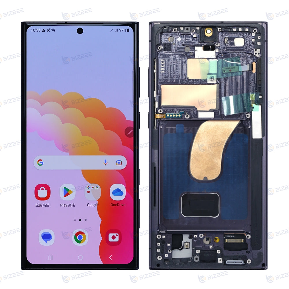 Samsung Ecran S23 Ultra (S918B) Avec Châssis Soft OLED